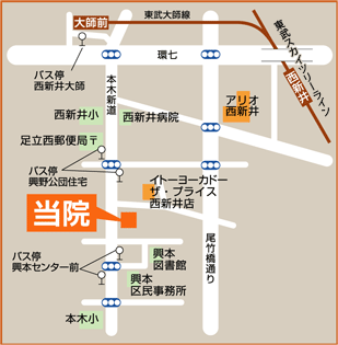 アクセスマップ